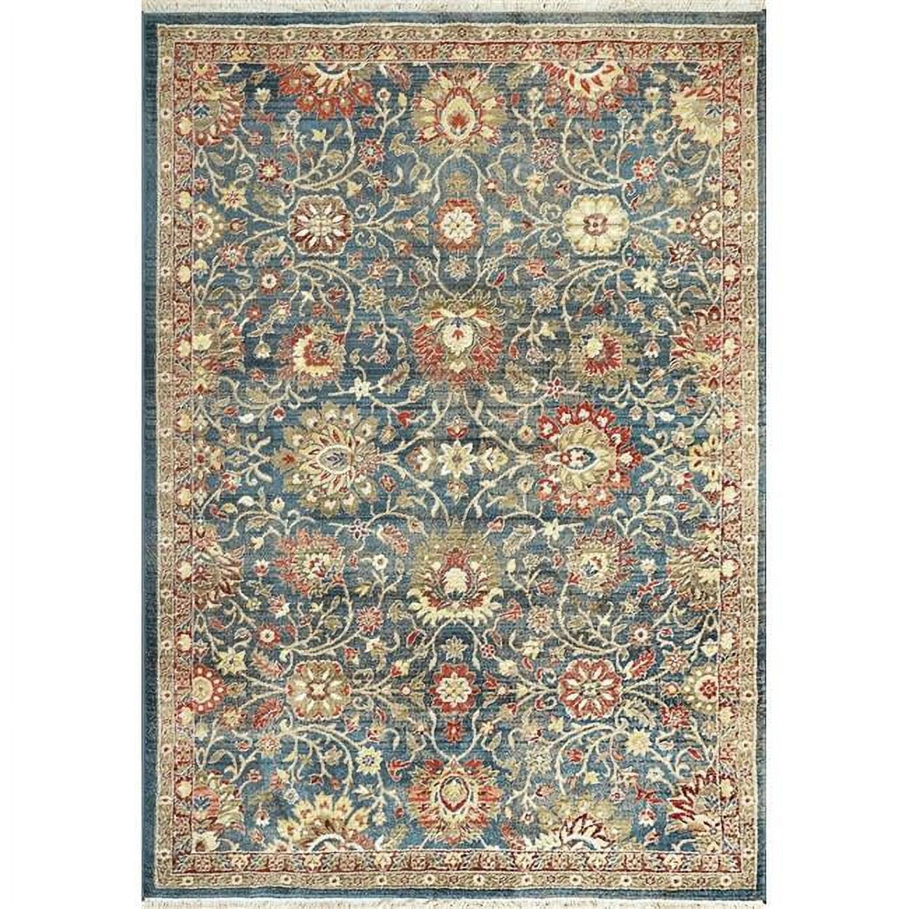 JN246883505 2 ft. x 3 ft. 11 in. Juno 6883 Rectangle Transitional Area Rug - 505 Navy