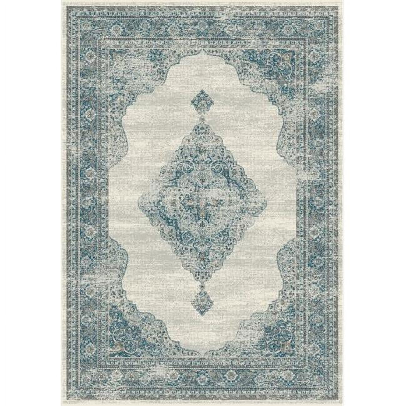 Picture of Dynamic Rugs RG46884166949 3 ft. 6 in. x 5 ft. 6 in. Regal 88416 Rectangle Traditional Area Rug - 6949 Grey & Blue