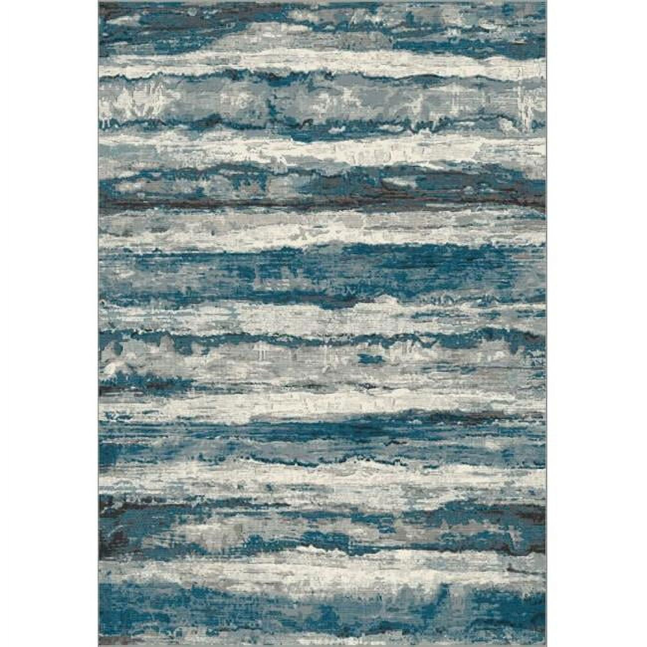 Picture of Dynamic Rugs RG24898015989 2 ft. x 3 ft. 5 in. Regal 89801 Rectangle Traditional Area Rug - 5989 Blue & Grey