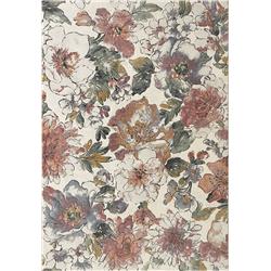 EC69635286626 5 ft. 3 in. x 7 ft. 7 in. Eclipse 63528 Rectangle Contemporary Area Rug - 6626 Beige & Multi Color