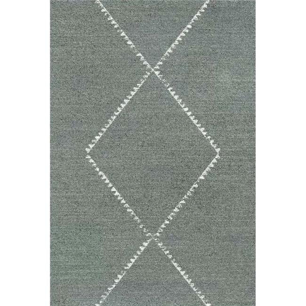 Picture of Dynamic Rugs MR912232294268 7 ft. 10 in. x 11 ft. 2 in. Mehari 23229 Rectangle Contemporary Shag Rug - 4268 Grey