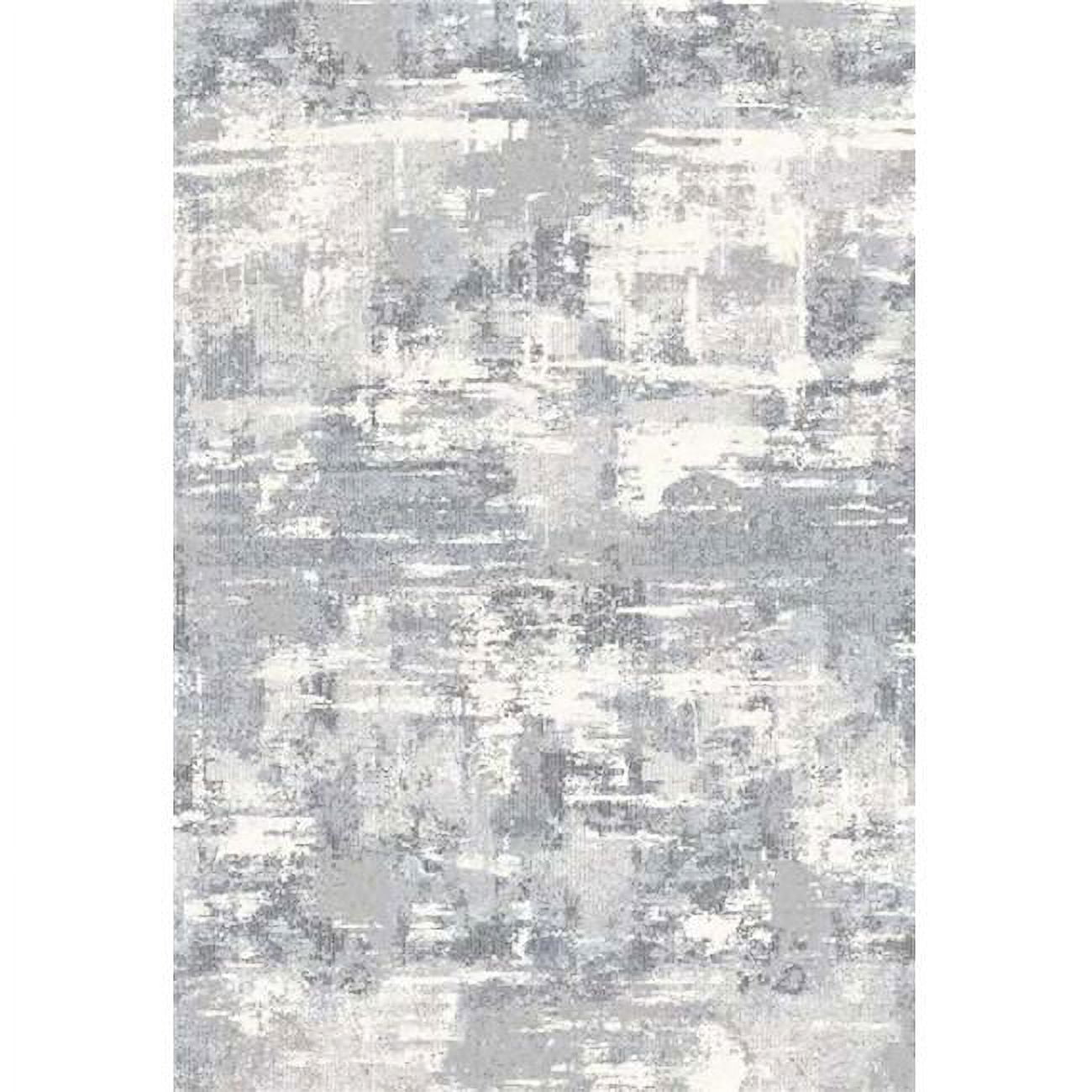 Picture of Dynamic Rugs MR69232296288 5 ft. 3 in. x 7 ft. 7 in. Mehari 23229 Rectangle Contemporary Shag Rug - 6288 Ivory & Grey