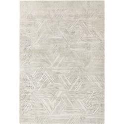 QU101427041100 9 ft. 2 in. x 12 ft. 10 in. Quartz 27041 Rectangle Transitional Area Rug - 100 Ivory