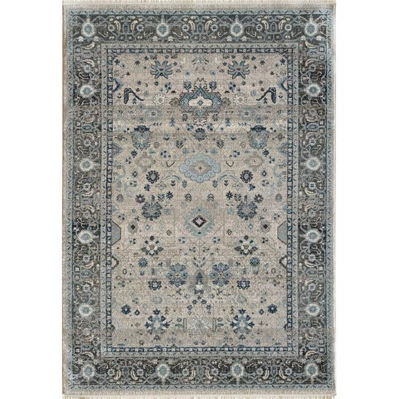 JN10146881110 9 ft. 2 in. x 12 ft. 6 in. Juno 6881 Rectangle Transitional Area Rug - 100 Beige