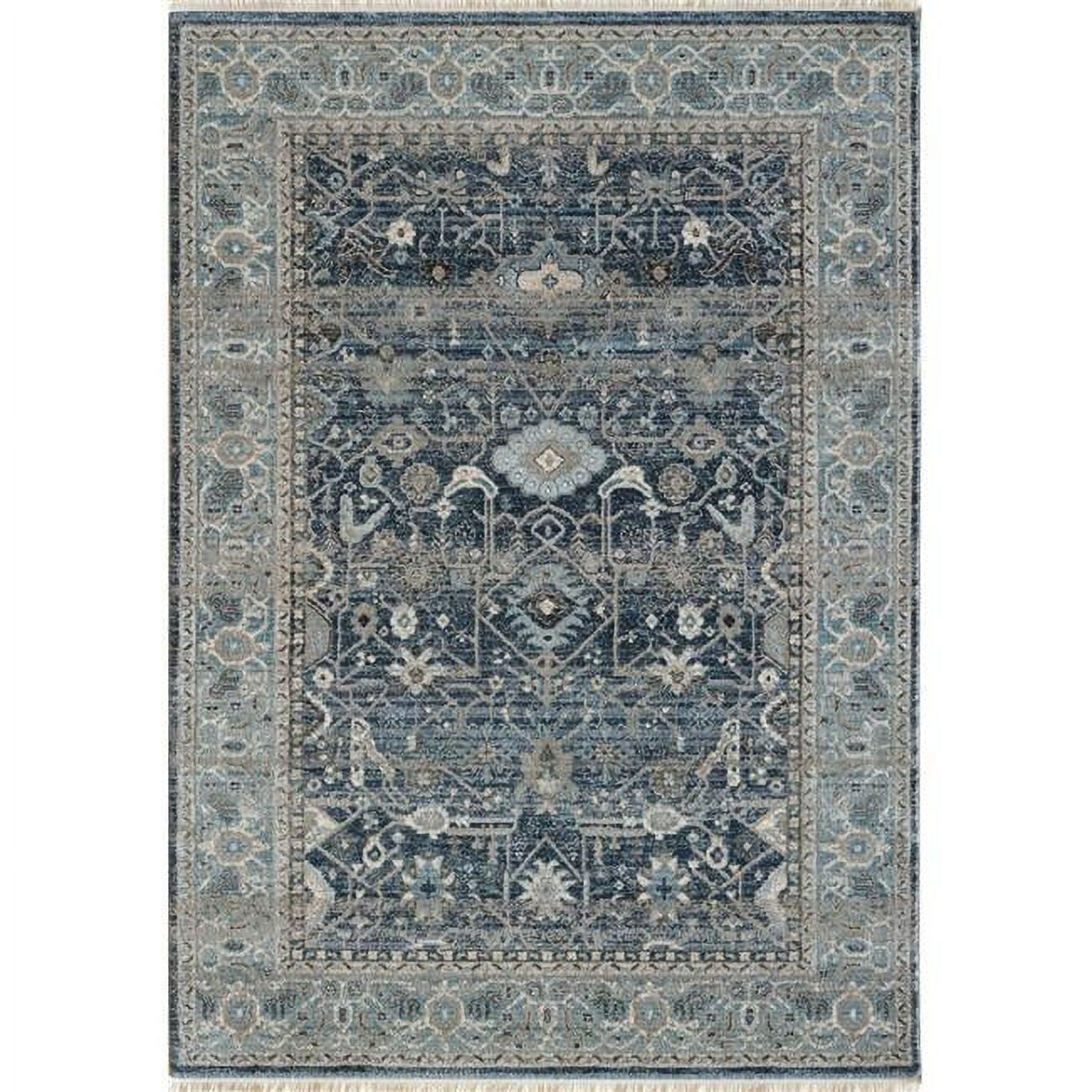 JN10146881550 9 ft. 2 in. x 12 ft. 6 in. Juno 6881 Rectangle Transitional Area Rug - 550 Blue