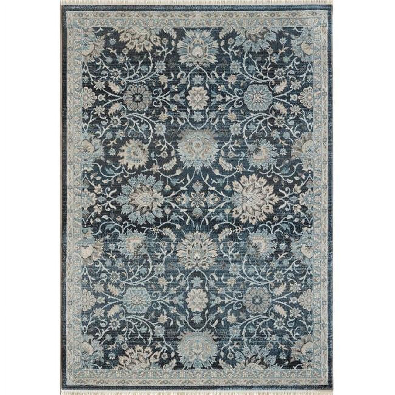 JN10146883550 9 ft. 2 in. x 12 ft. 6 in. Juno 6883 Rectangle Transitional Area Rug - 550 Blue