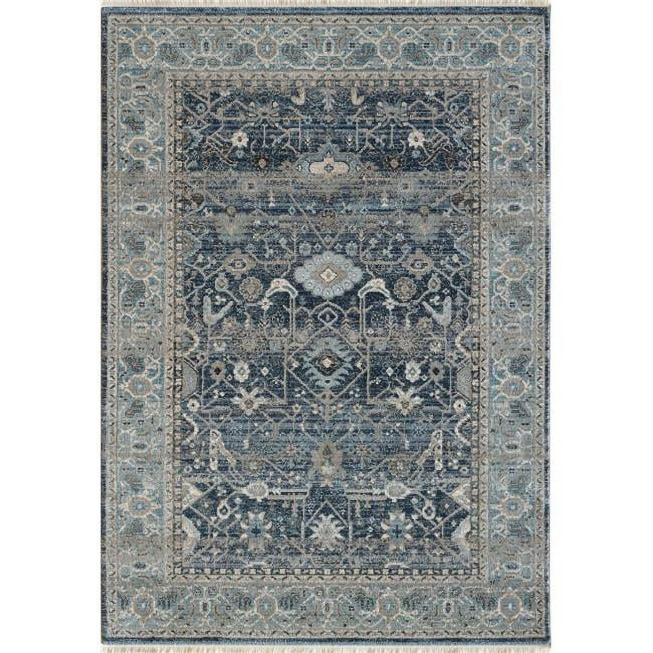 2 ft. x 3 ft. 11 in. Juno 6881 Rectangle Transitional Area Rug - 550 Blue
