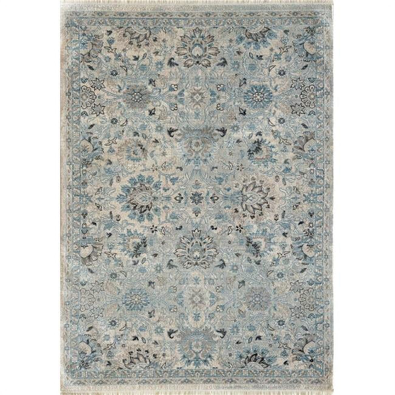 JN466883100 3 ft. 11 in. x 5 ft. 7 in. Juno 6883 Rectangle Transitional Area Rug - 100 Cream