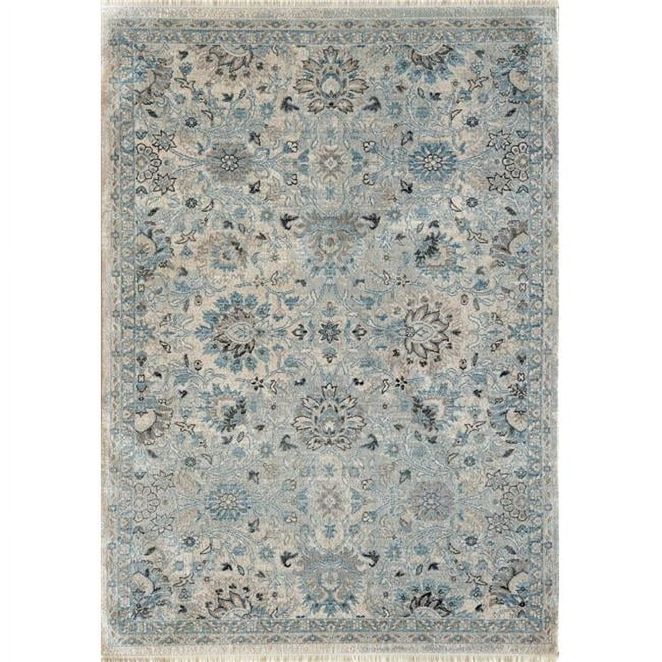 JN696883100 5 ft. 3 in. x 7 ft. 7 in. Juno 6883 Rectangle Transitional Area Rug - 100 Cream