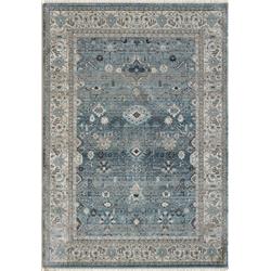 JN7106881500 6 ft. 7 in. x 9 ft. 2 in. Juno 6881 Rectangle Transitional Area Rug - 500 Light Blue