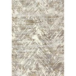 CC10143537190 9 ft. 2 in x 12 ft. 10 in. Castilla 3537 Rectangle Modern Area Rug - 190 Cream & Grey