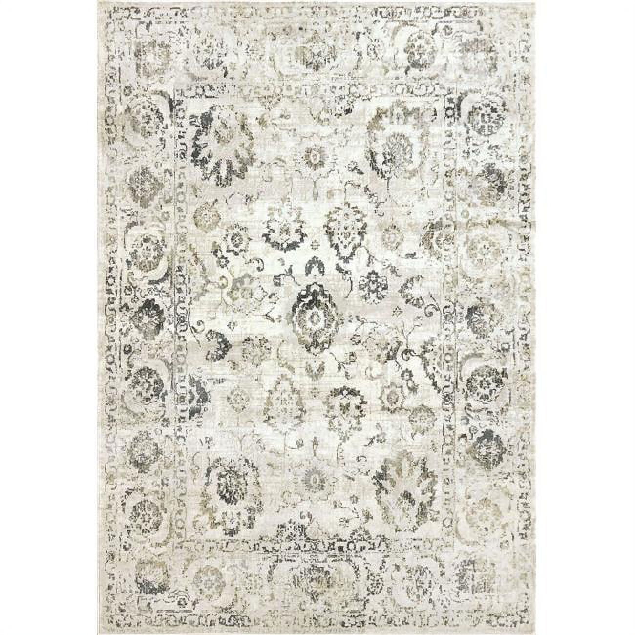 CC243530950 2 ft. x 3 ft. 11 in. Castilla 3530 Rectangle Modern Area Rug - 950 Grey & Blue