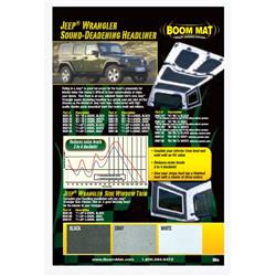 Picture of Design Engineering 060604 Jeep Headliner - Rear Window Kit Retail Product Display Board