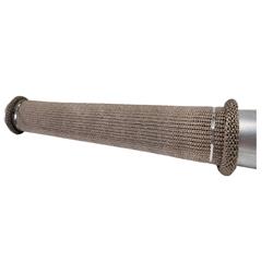 24 in. Titanium 4 in. Knitted Exhaust Sleeves