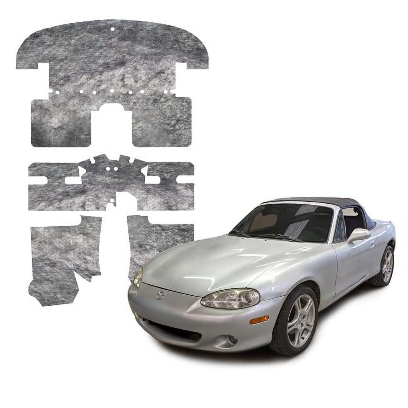 Thermal & Acoustic Interior Kit - Black - Custom Fit for Miata