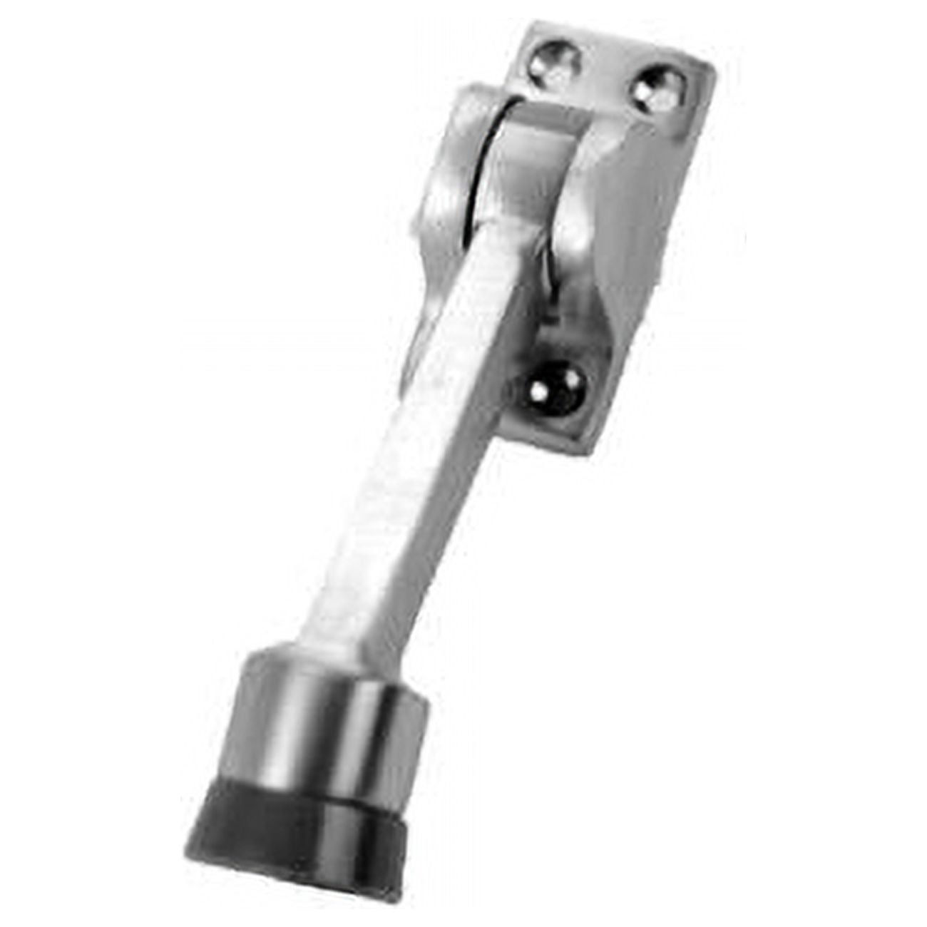 1464-626 4 in. Kick Down Door Stop, Brushed Chrome -  Don-Jo Manufacturing, 1464 626