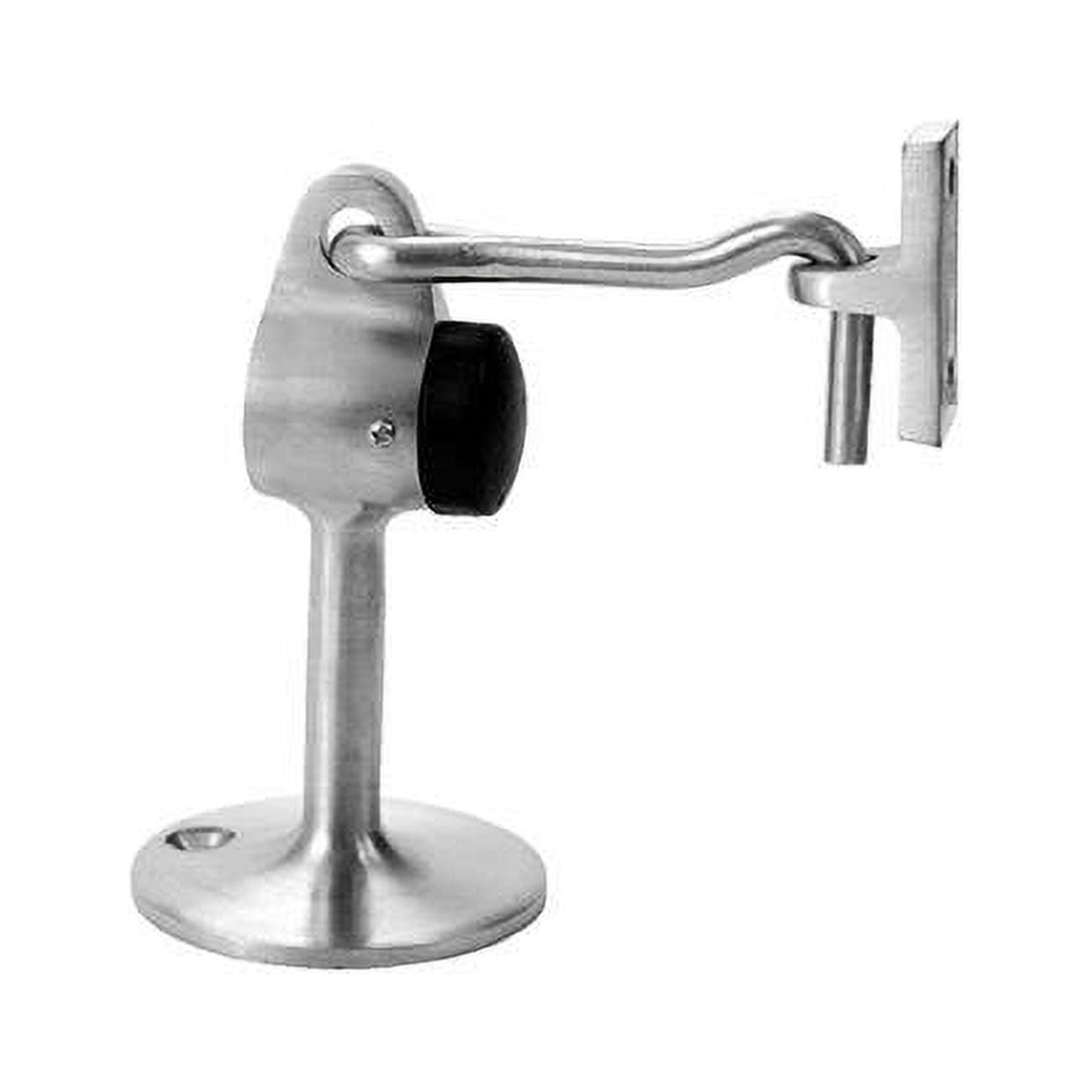 1473-626 Brushed Chrome Pedistal Door Stop with Hook -  Don-Jo Manufacturing, 1473 626