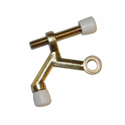 1500-605 Polished Brass Hinge Pin Door Stop -  Don-Jo Manufacturing, 1500 605