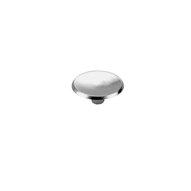 125-619 2.12 in. dia. Satin Nickel Door Pull