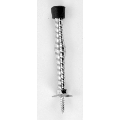 1508-626 3 in. Base Board Spring Door Stop, Brushed Chrome -  Don-Jo Manufacturing, 1508 626