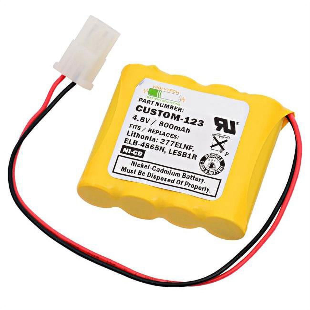 Picture of Dantona CUSTOM-123 Emergency Lighting Battery Replacement