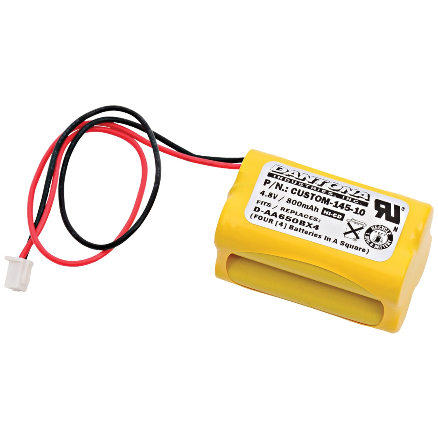 Picture of Dantona CUSTOM-145-10 Emergi-Lite Replacement Emergency Light Battery