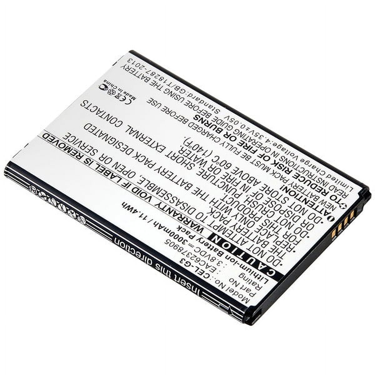 Picture of Dantona CEL-G3 Lithium Rechargeable Replacement Battery for LG Cellular Phones