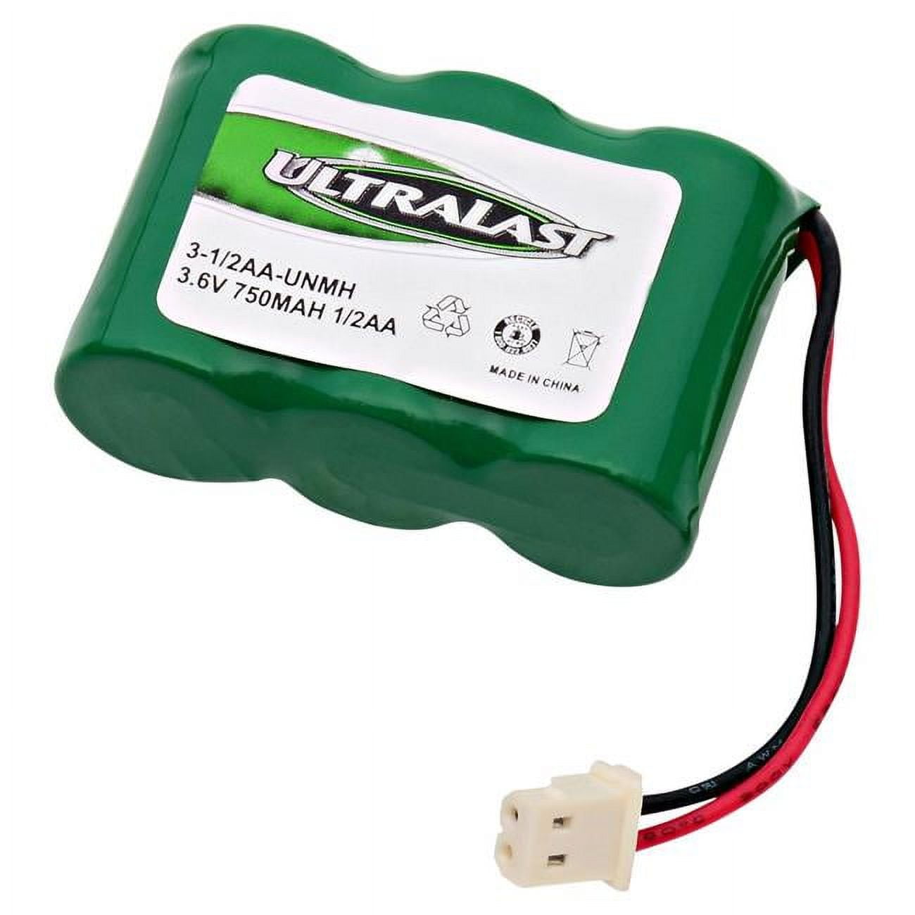 Picture of Ultralast 3-1-2AA-UNMH 3.6V & 600 mAh Replacement Nickel Metal Hydride Battery for AT&T - EL41108 Cordless Phone