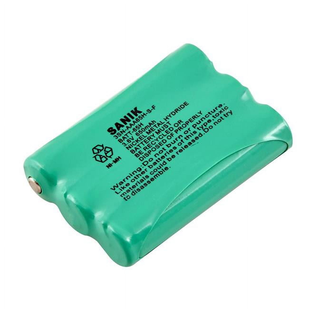 Picture of Ultralast BATT-65H 3.6V & 650 mAh Replacement Nickel Metal Hydride Battery fits forAT&T - 2820 Cordless Phone
