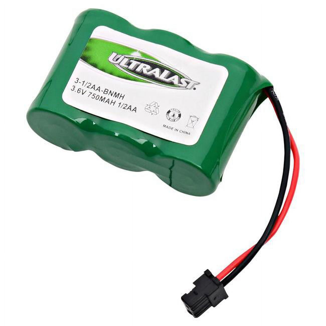 Picture of Ultralast 3-1-2AA-BNMH 3.6V & 750 mAh Replacement Nickel Metal Hydride Battery for AT&T - 24027 Cordless Phone
