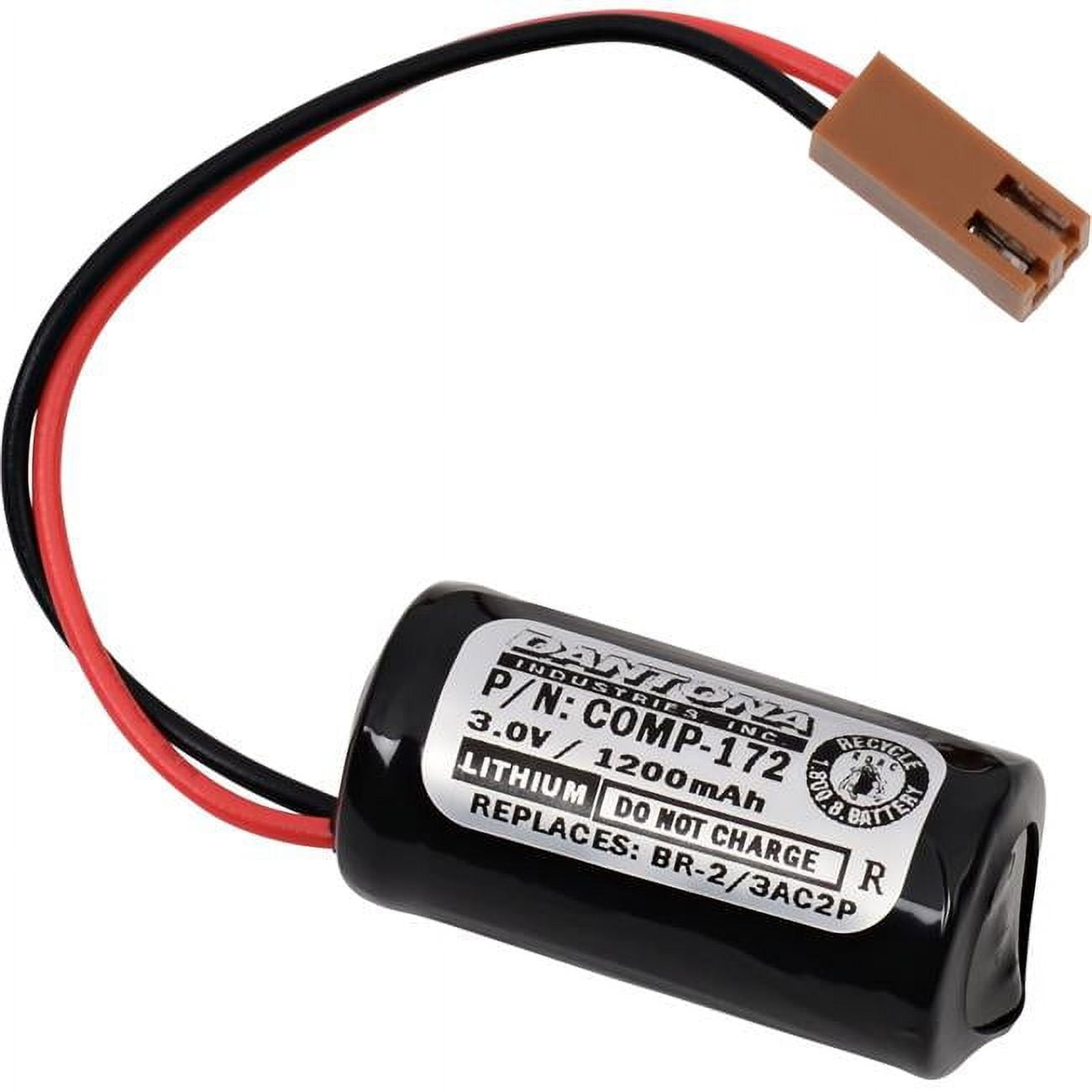 Picture of Dantona COMP-172 Replacement PLC Battery for GE Fanuc 44A724534-001