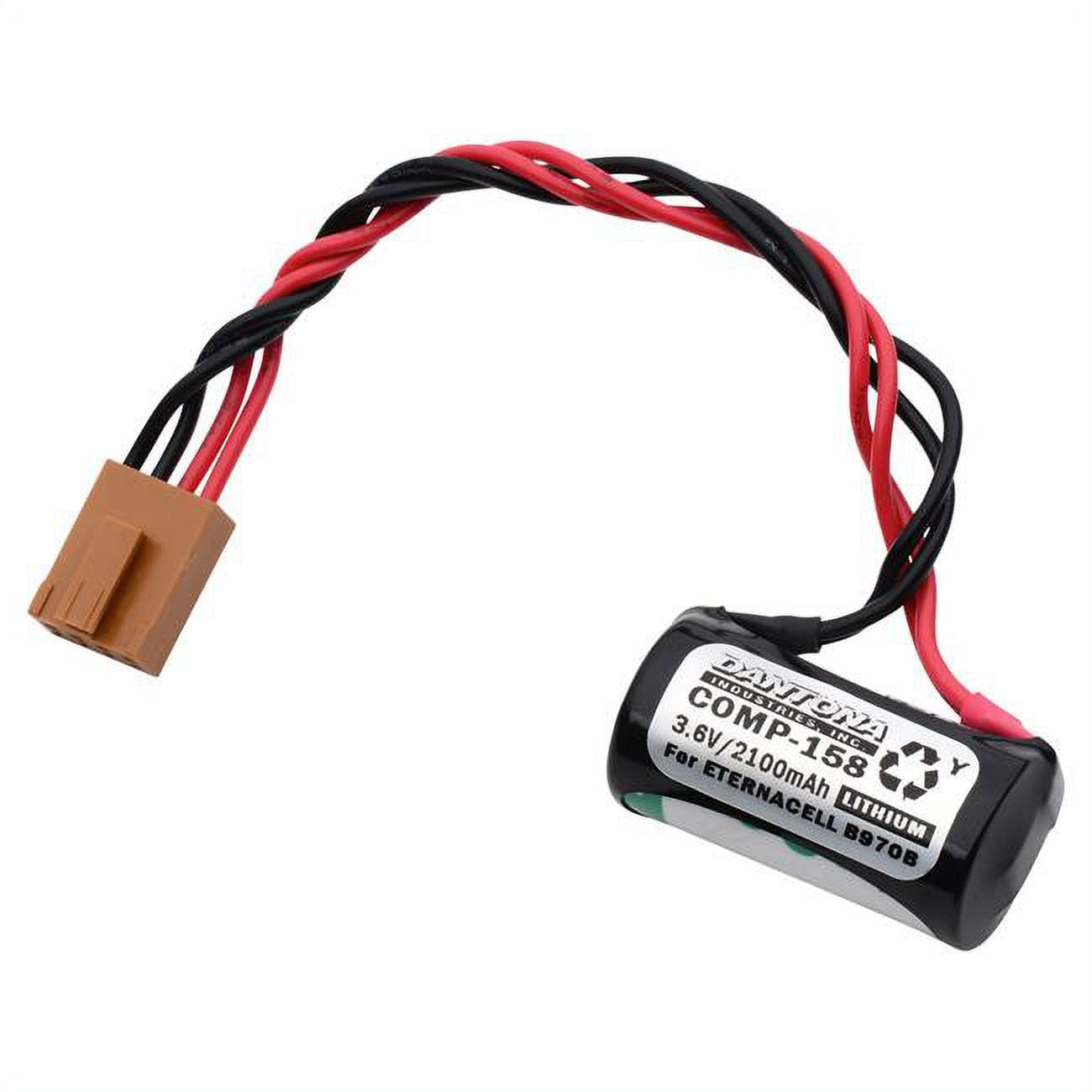 Picture of Dantona COMP-158 3.6V & 2100 mAh Lithium Replacement PLC Battery for Eternacell - B9670B
