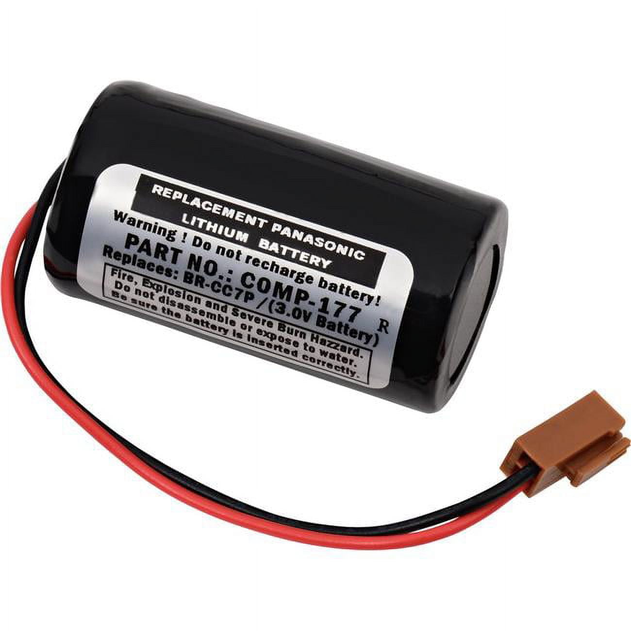 Picture of Dantona COMP-177 3V & 5000 mAh Replacement PLC Battery for GE Fanuc A20B-0130-K106