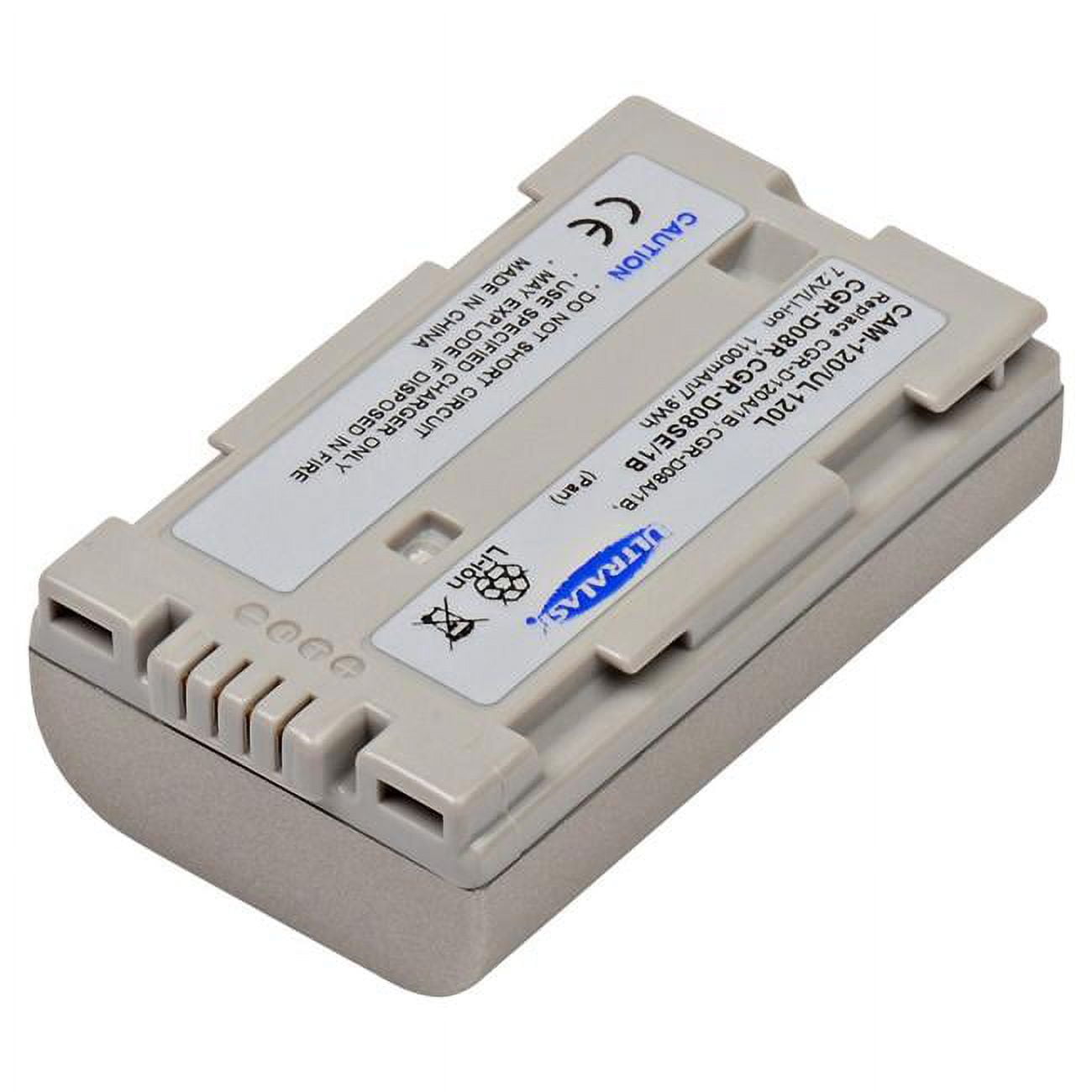Picture of Dantona CAM-120 7.2V & 1100 mAh Replacement Lithium-Ion Battery for Hitachi DZ-MV100A Digital Camera&#44; Camcorder