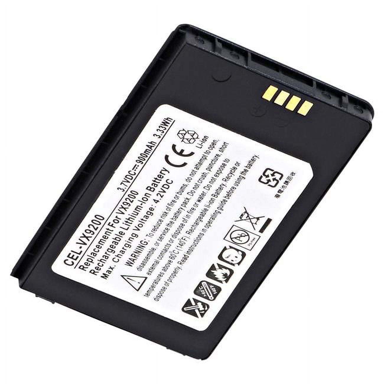 Picture of Ultralast CEL-VX9200 3.7V & 900 mAh Replacement Lithium-Ion Battery for LG enV3 Cellular Phone