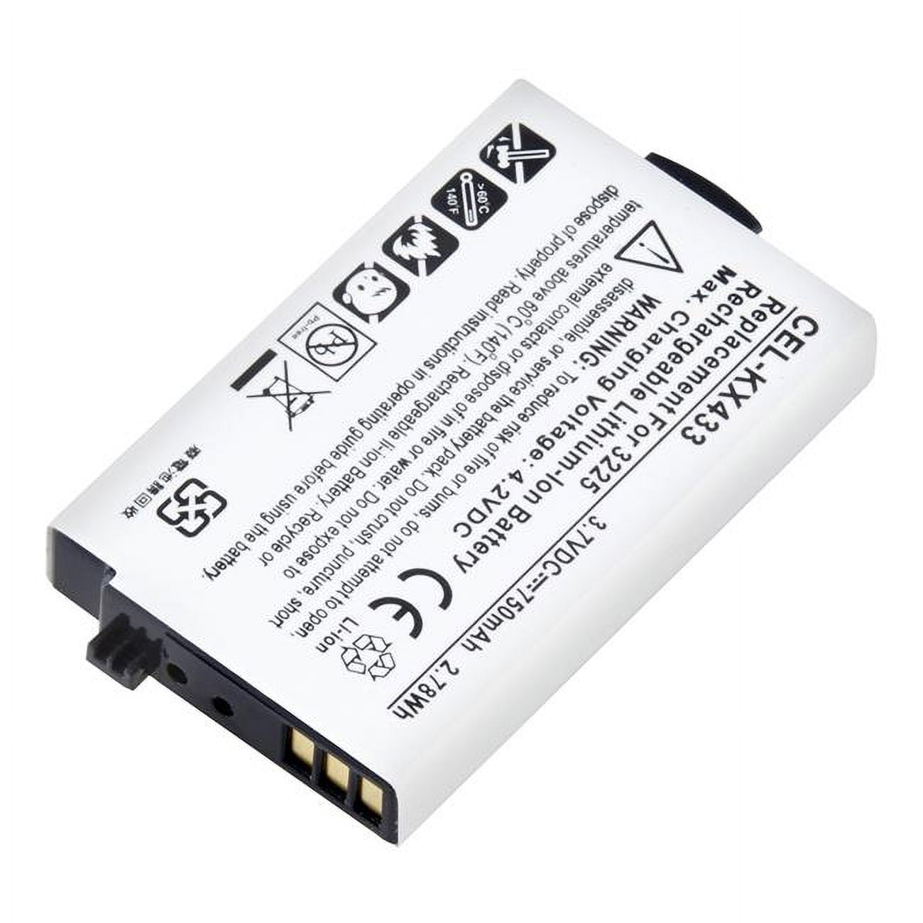 Picture of Ultralast CEL-KX433 3.7V & 850 mAh Replacement Lithium-Ion Battery for Kyocera 3225 Cellular Phone