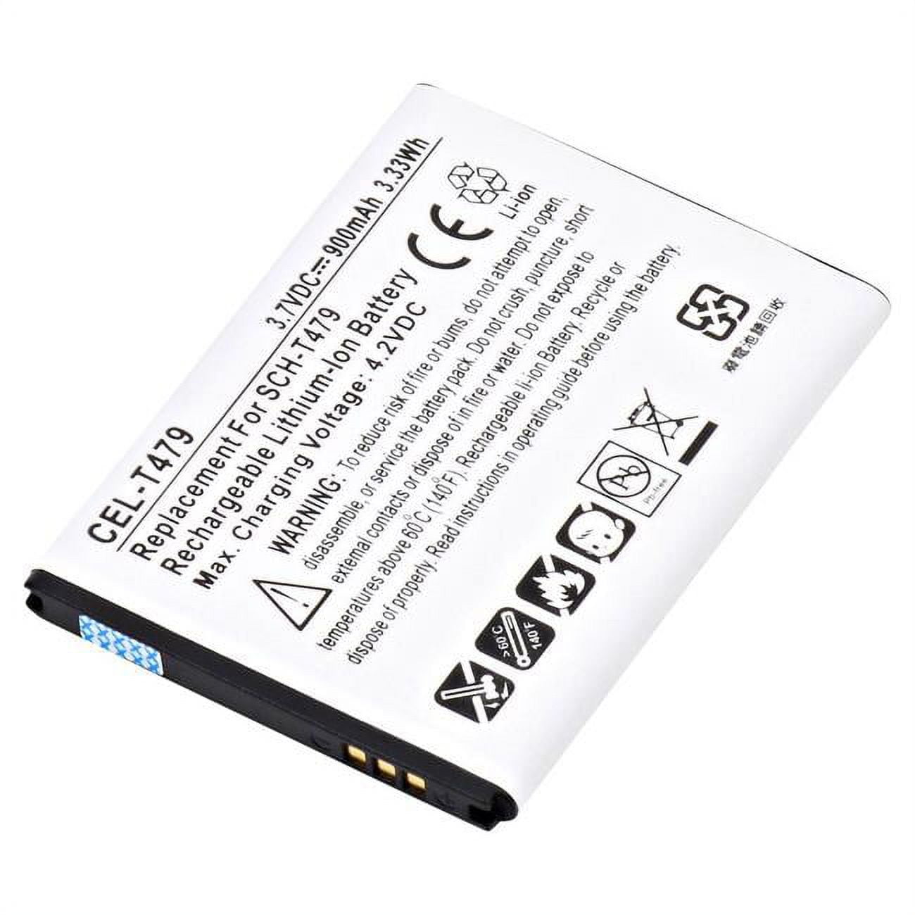Picture of Ultralast CEL-T479 3.7V & 900 mAh Replacement Lithium-Ion Battery for Samsung Character Cellular Phone