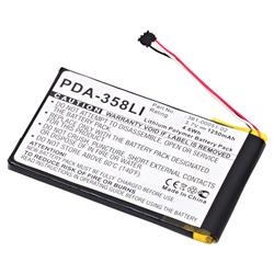 Picture of Dantona PDA-358LI 3.7V & 1250 mAh Replacement Lithium Polymer Battery for Garmin GPS