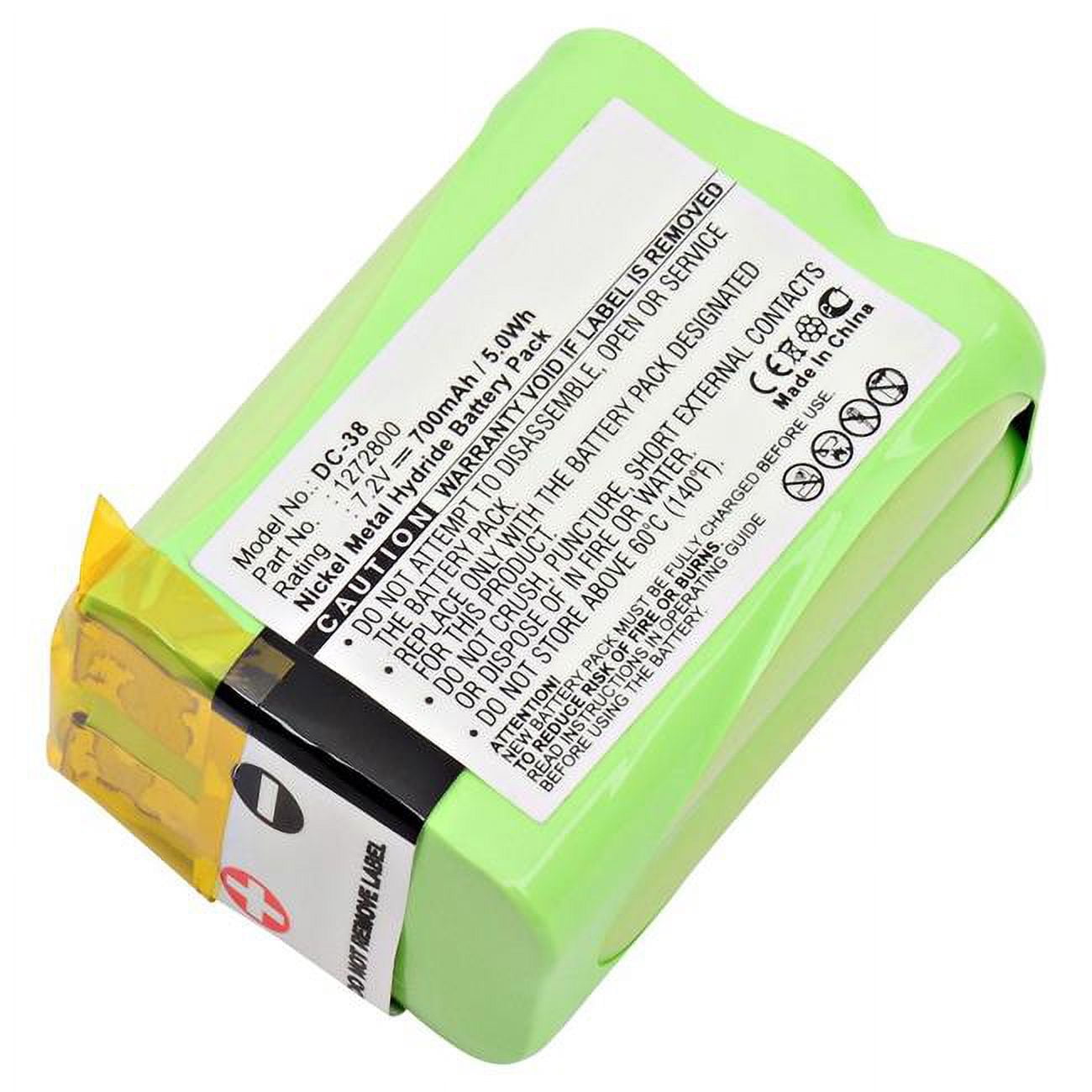 Picture of Dantona DC-38 7.2V & 720 mAh Nickel Metal Hydrid Dog Collar Battery for Tri-Tronics -1272800