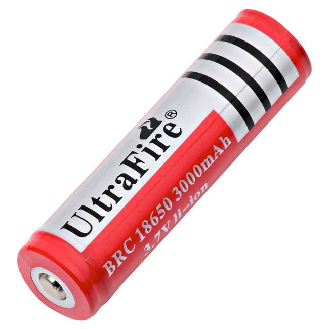 Picture of Ultrafire LION-1865-30-UF 3.7V & 3000 mAh Li-Ion Replacement Flashlight Battery for 18650&#44; BRC18650