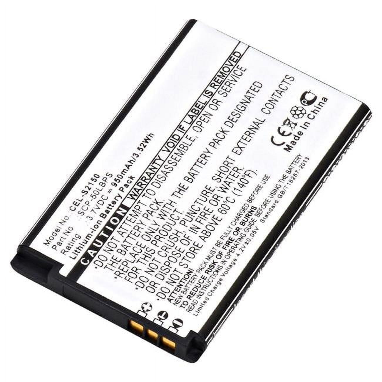 Picture of Dantona CEL-S2150 3.7V & 950 mAh Replacement Lithium-Ion Battery for Kyocera Coast S2151 Cellular Phone