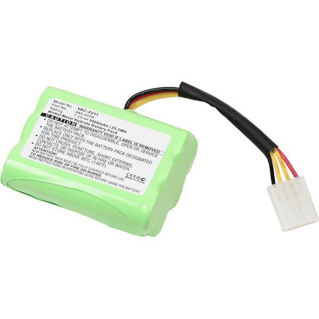 Picture of Dantona VAC-XV11 7.2V & 3500 mAh Replacement Nickel Vaccum Battery for Neato-945-0005