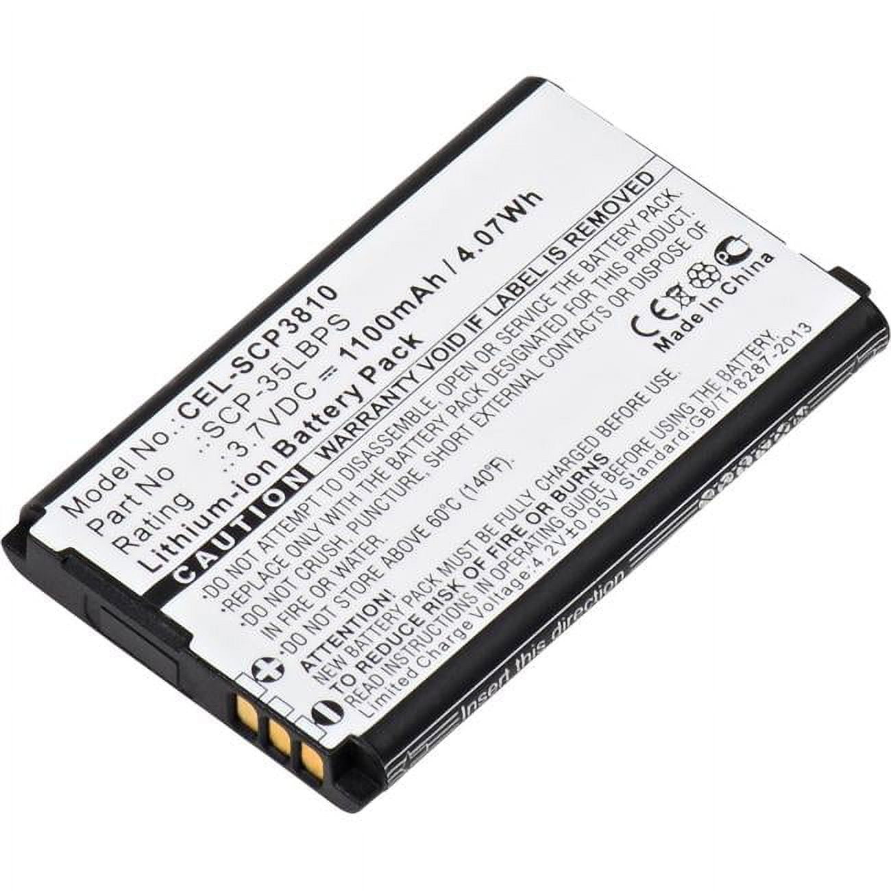 Picture of Dantona CEL-SCP3810 3.7V & 1100 mAh Replacement Lithium-Ion Battery for Sanyo SCP-3810 Cellular Phone