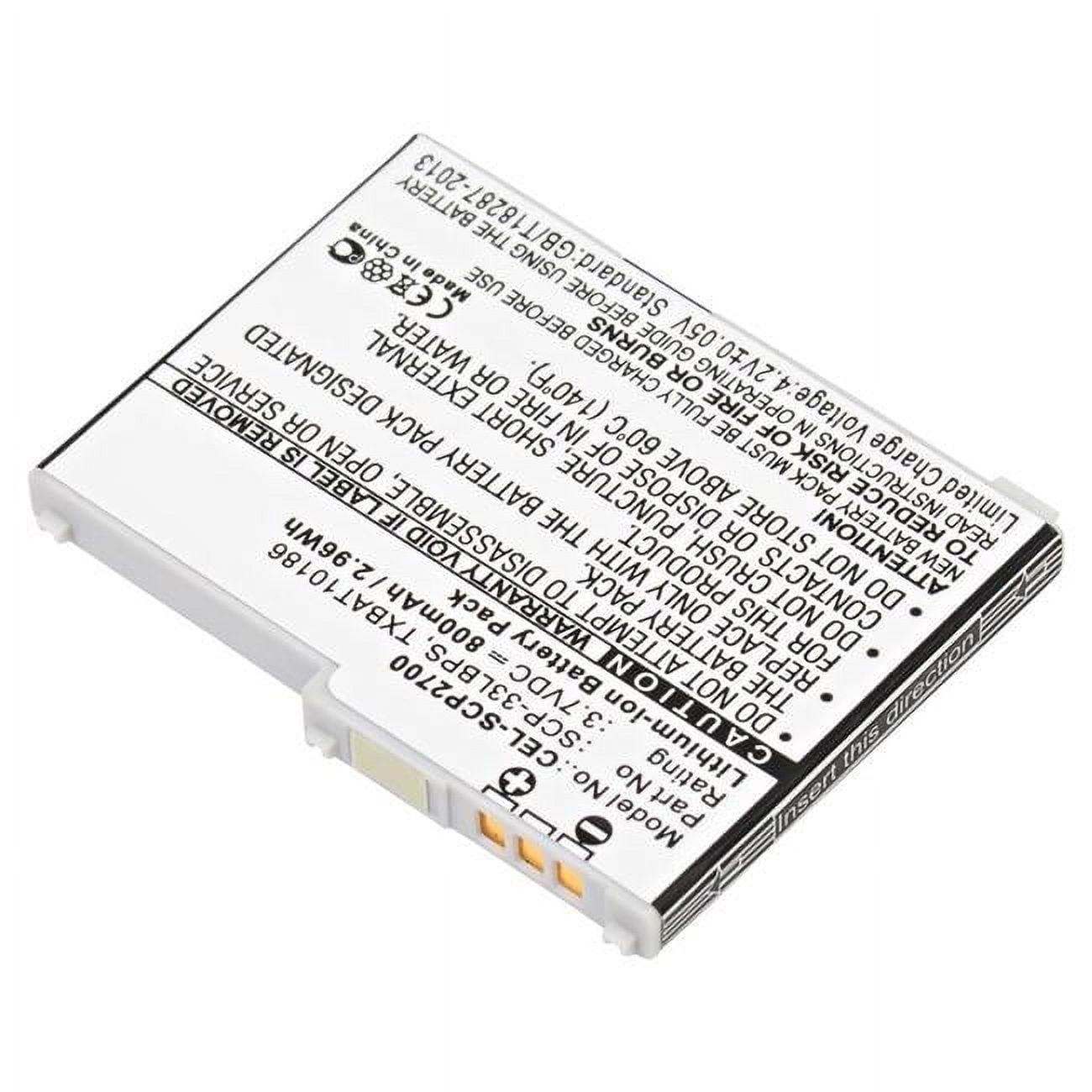 Picture of Dantona CEL-SCP2700 3.7V & 800 mAh Replacement Lithium-Ion Battery for Kyocera Loft Cellular Phone
