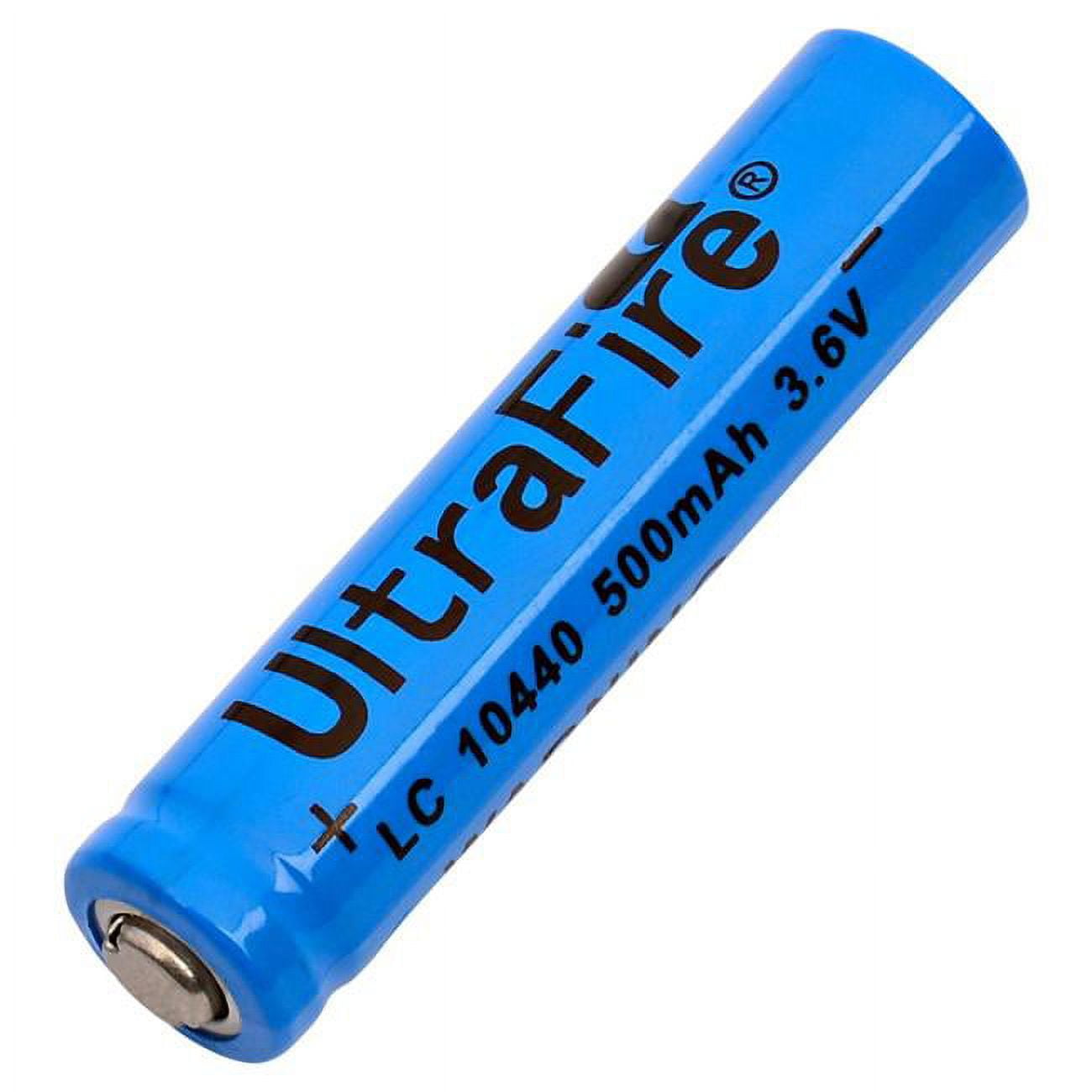 Picture of Ultrafire LION-1044-50NP-UF 3.6V & 500 mAh Replacement Flashlight Battery for 10440