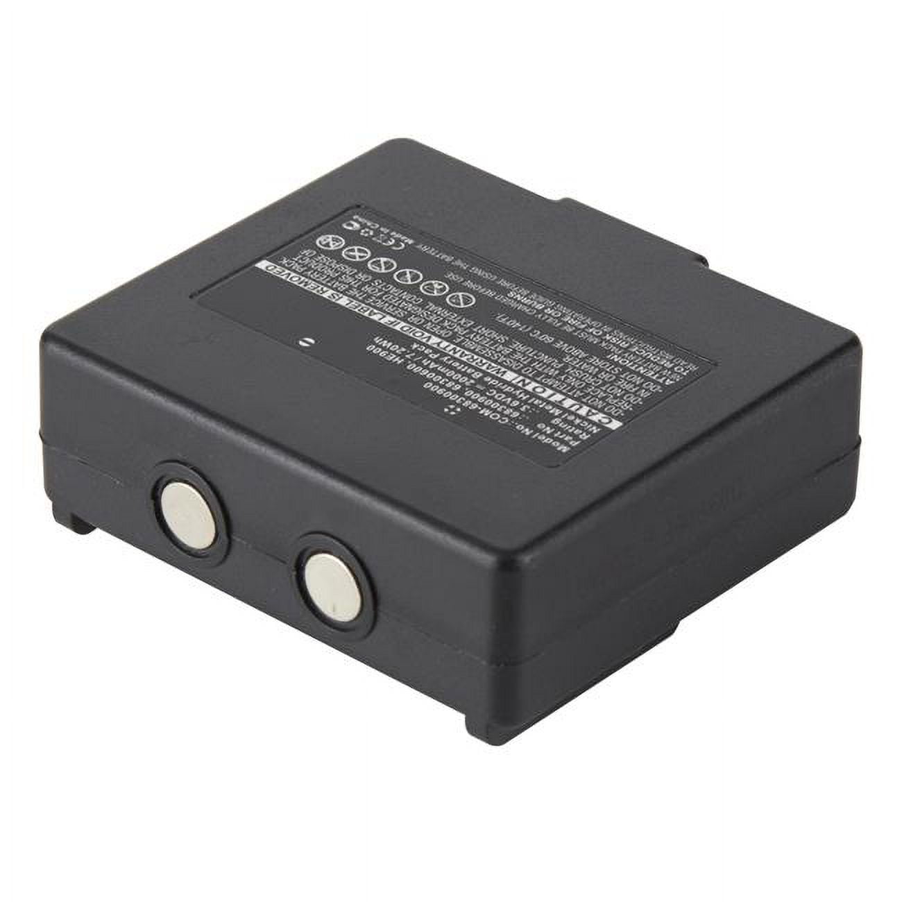 Picture of Dantona COM-68300900 3.6V & 2000 mAh Replacement Hetronic Nickel Metal Battery