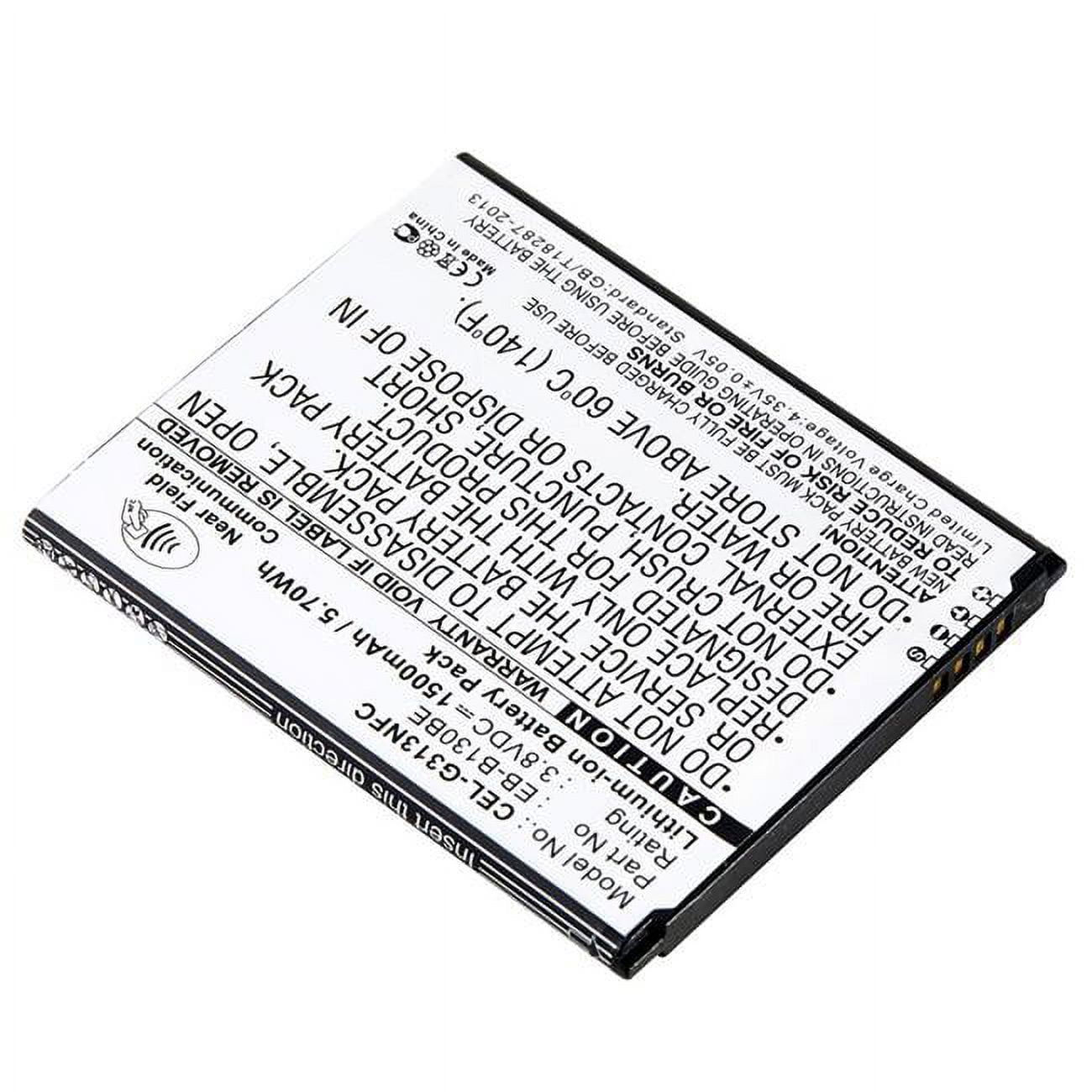 Picture of Ultralast CEL-G313NFC 3.8V & 1500 mAh Replacement Lithium-Ion Battery for Samsung Galaxy Ace 4 Cellular Phone
