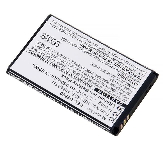 Picture of Dantona CEL-U2800 3.7V & 950 mAh Replacement Lithium-Ion Battery Fits for Go Phone U2800A Cellular Phone