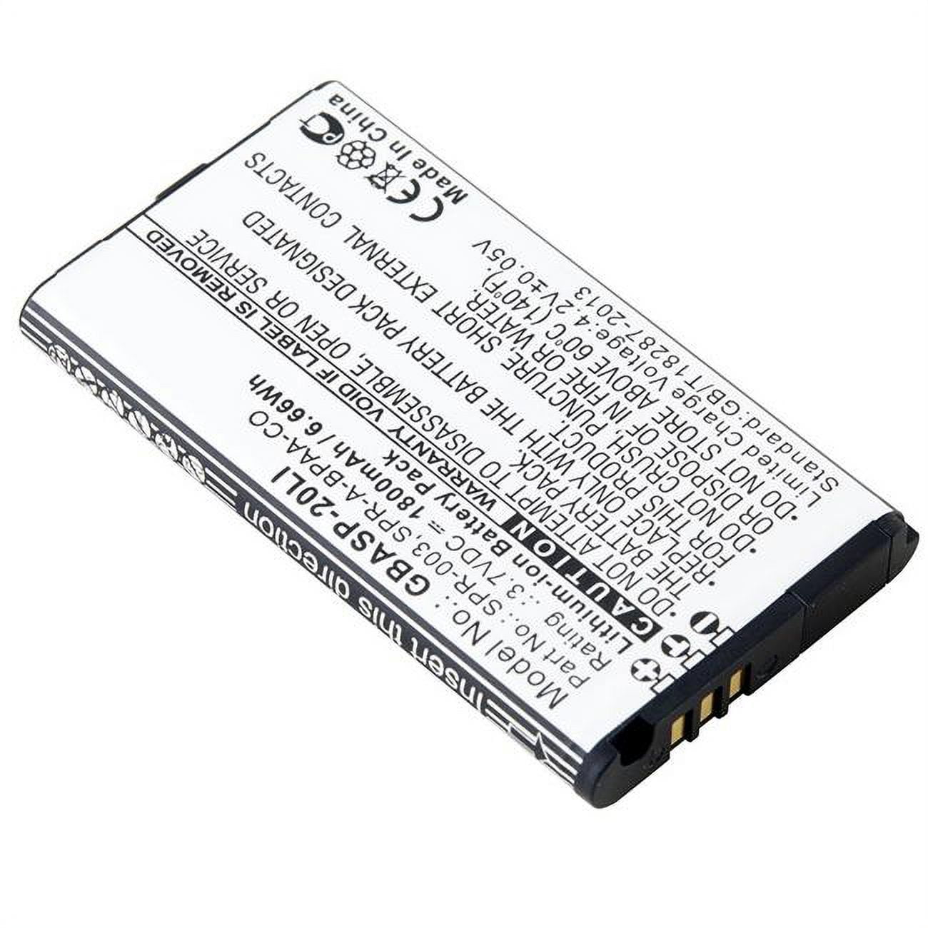 Picture of Dantona GBASP-20LI 3.7V & 1800 mAh Replacement Lithium-Ion Battery Fits for Nintendo DS XL Video Game Controller