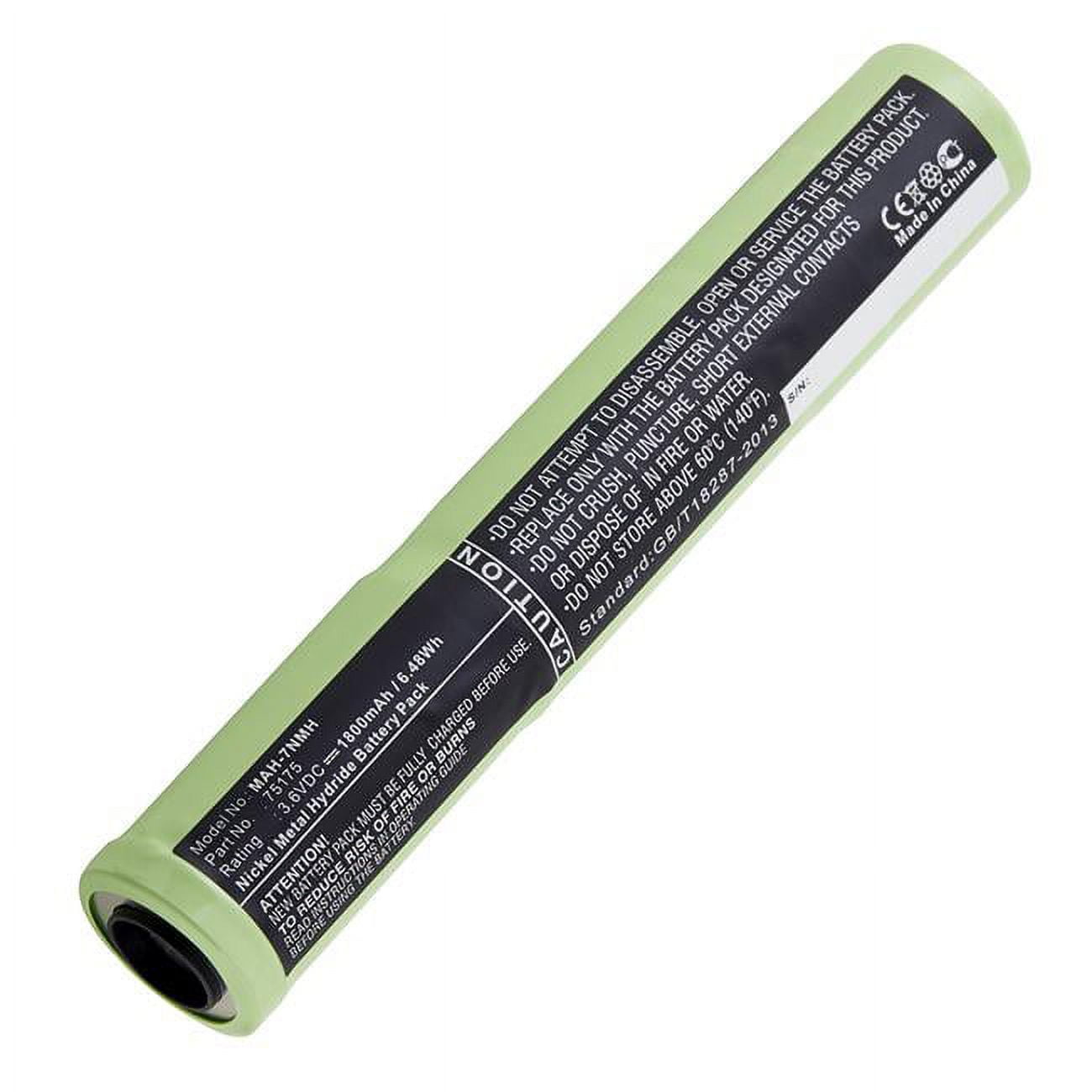Picture of Dantona MAG-7NMH 3.6V & 1800 mAh Nickel Metal Hydride Replacement Battery for Empire-FLB-NCD1